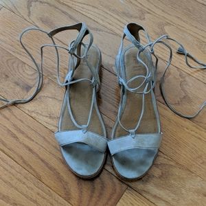 Frye gladiator lace-up sandal